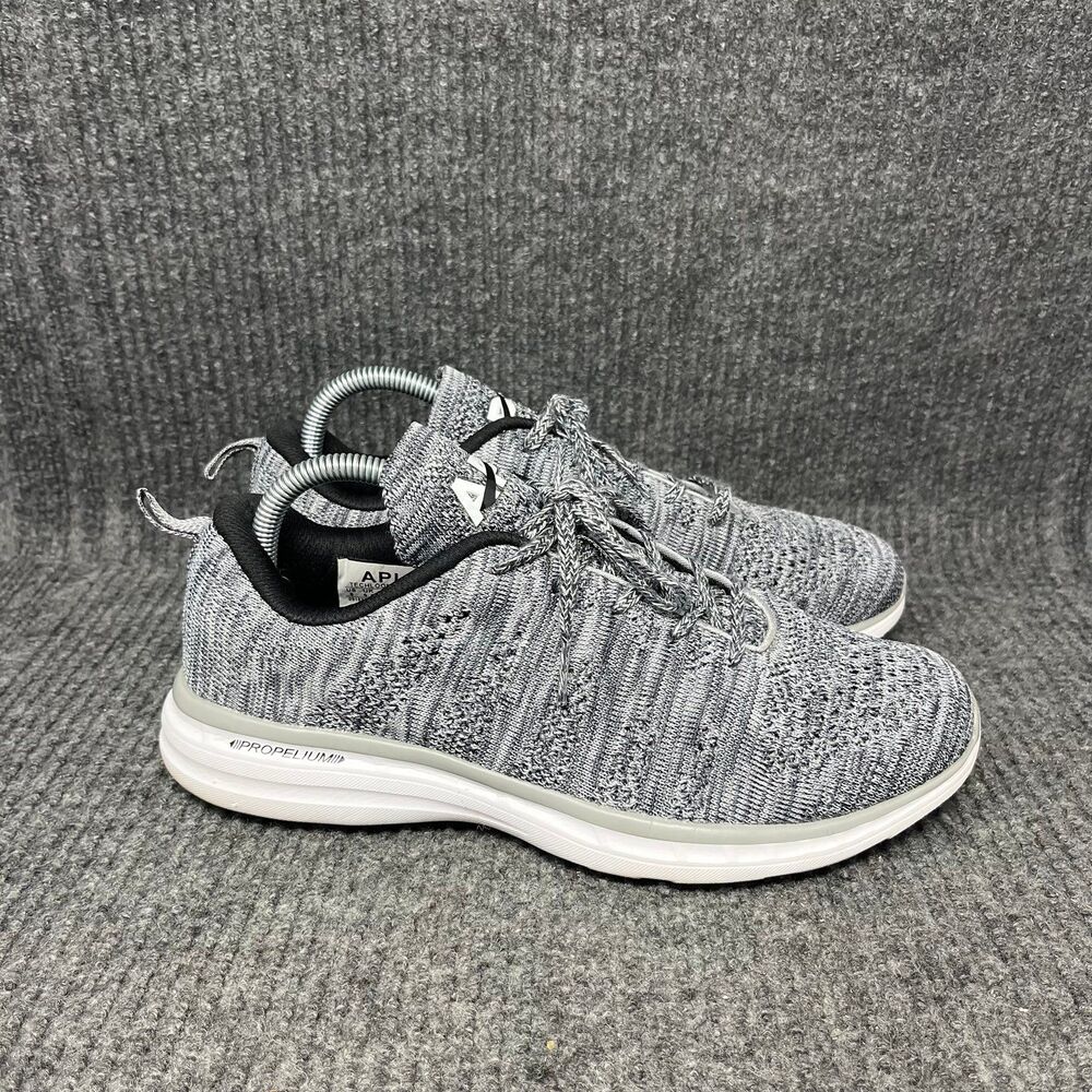 APL Athletic Propulsion Labs TechLoom Pro Grey White Running‎ Shoes Women’s 9